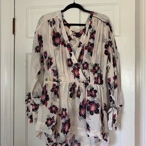 Free People Anthropologie Tunic Top L